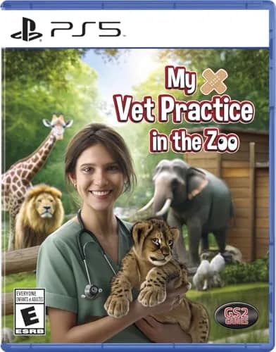 GS2 Games My Vet Practice In The Zoo PS5 | Animal Care & Zoo Management Game thumbnail 1