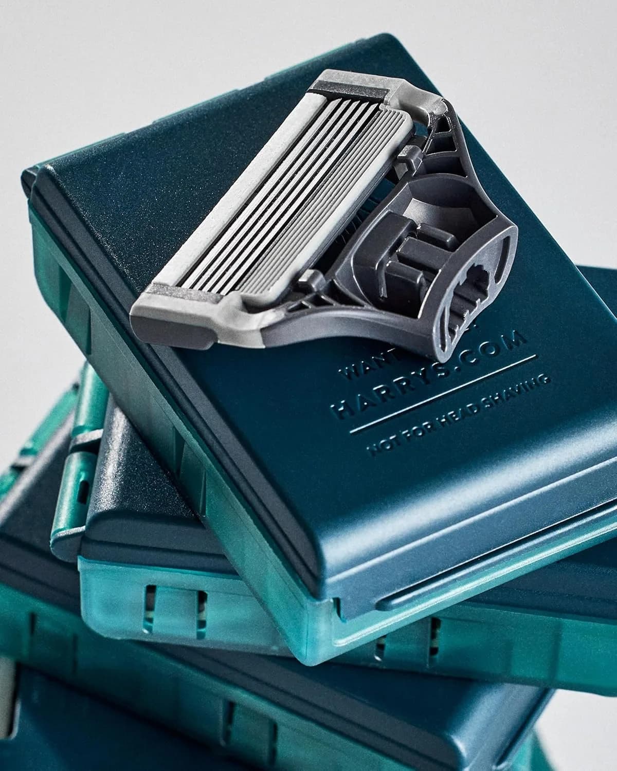 Harry's Original Razor Blade Cartridge Refills with Foaming Shave Gel | 6 Blades + 2oz Gel - view 3