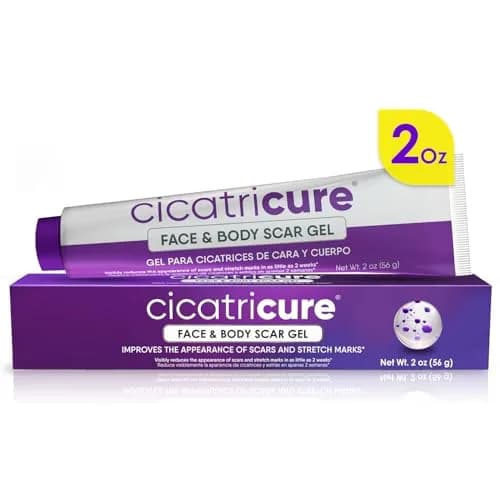 Cicatricure Advanced Scar Gel 2 oz | Proven Results in 2 Weeks for Face & Body thumbnail 1