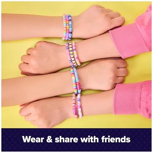 Cool Maker Stack'd Heishi Studio Bracelet Making Kit | Ages 7+ | 1220 Beads & 15 Bracelets thumbnail 5