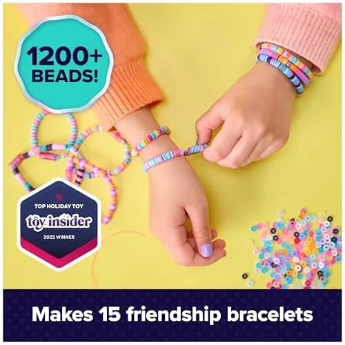 Cool Maker Stack'd Heishi Studio Bracelet Making Kit | Ages 7+ | 1220 Beads & 15 Bracelets thumbnail 3