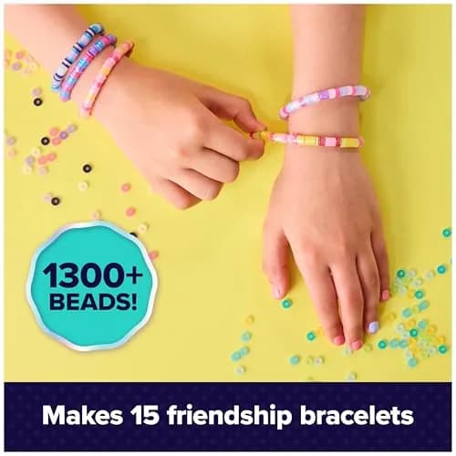 Cool Maker Stack’d Heishi Expansion Pack Bracelet Bead Kit 1340 Beads | Ages 7+ for DIY Crafters thumbnail 4