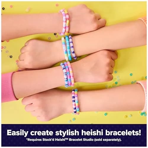 Cool Maker Stack’d Heishi Expansion Pack Bracelet Bead Kit 1340 Beads | Ages 7+ for DIY Crafters thumbnail 2