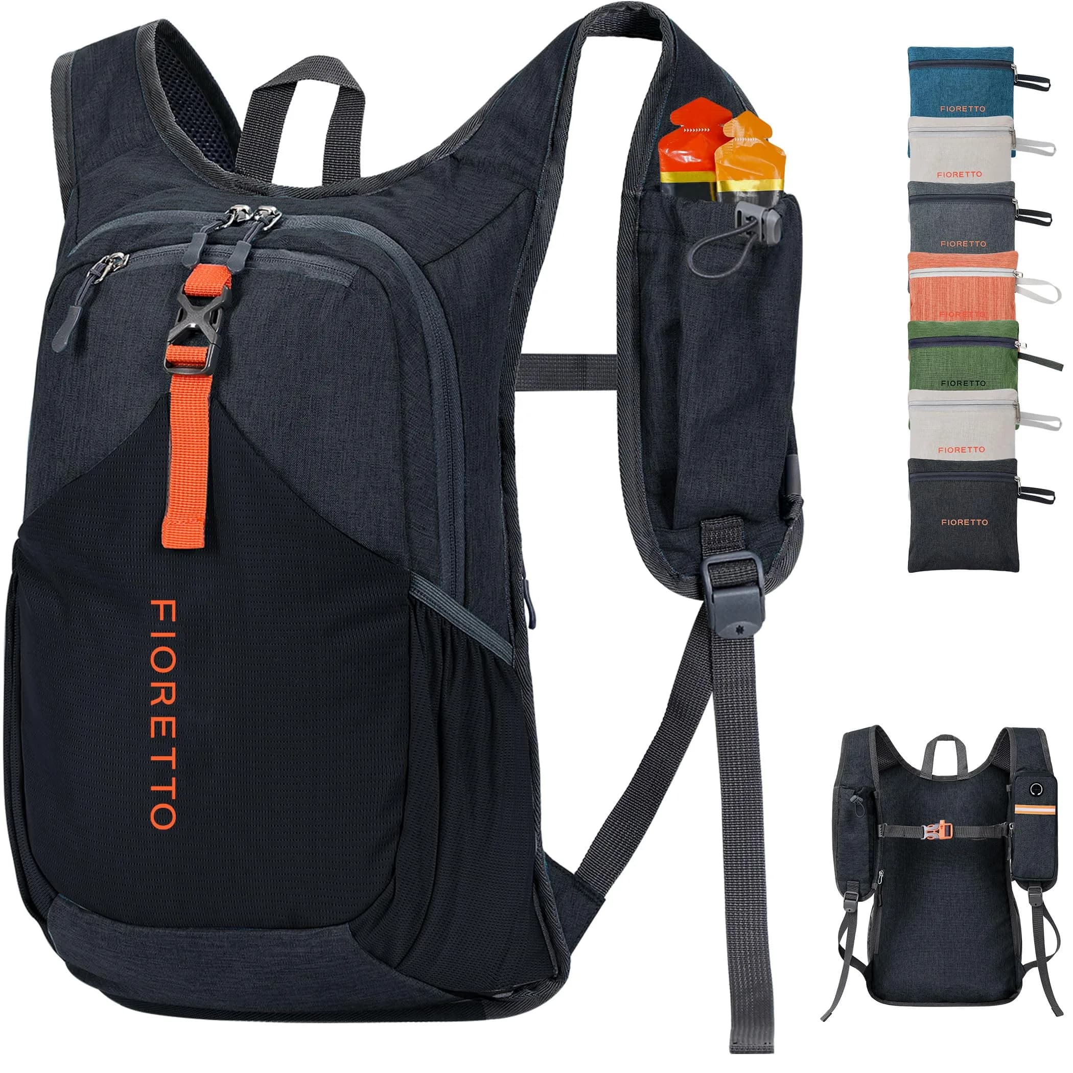 FIORETTO 15L Hiking Backpack 45cm (17.7") | Lightweight Daypack for Travel & Outdoor Adventures
