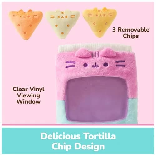 GUND Pusheen Gamer Chips with Removable Mini Plushies | 8" Soft Toy for Ages 8+ thumbnail 6