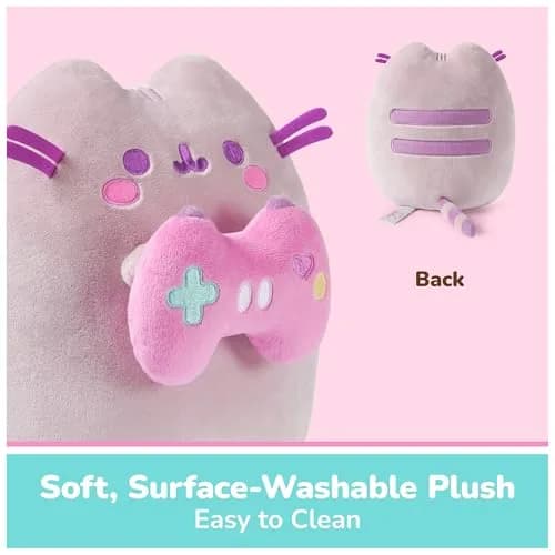 GUND Pusheen Gamer Snackable 9.5-Inch Plush Toy for Ages 8+ | Soft, Huggable, Collectible thumbnail 4
