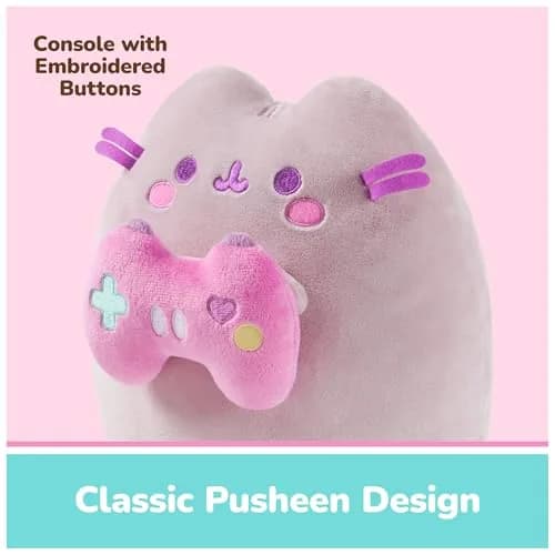 GUND Pusheen Gamer Snackable 9.5-Inch Plush Toy for Ages 8+ | Soft, Huggable, Collectible thumbnail 5