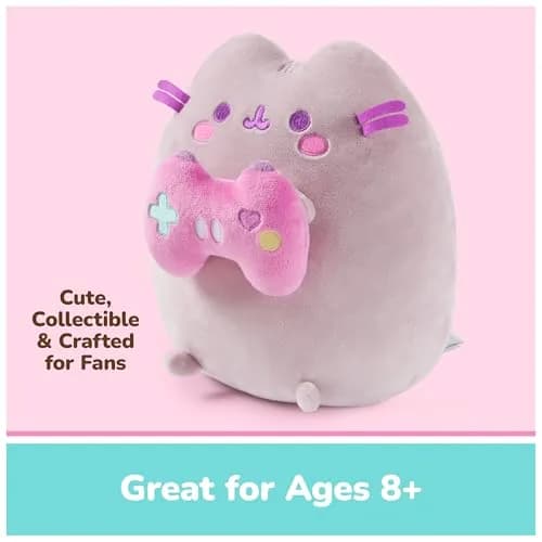 GUND Pusheen Gamer Snackable 9.5-Inch Plush Toy for Ages 8+ | Soft, Huggable, Collectible thumbnail 6