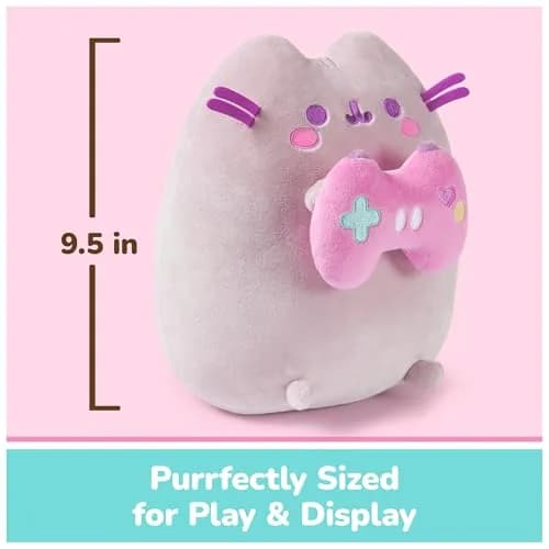 GUND Pusheen Gamer Snackable 9.5-Inch Plush Toy for Ages 8+ | Soft, Huggable, Collectible thumbnail 3