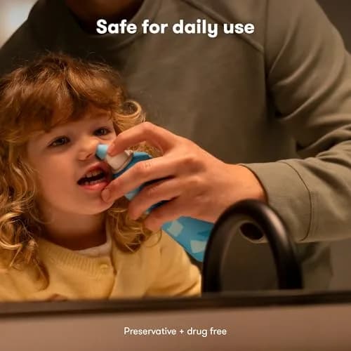 Frida Baby Saline Rinse for Toddler & Kids, Ages 2+, 148ml (5 Fl Oz) | Instant Congestion & Allergy Relief thumbnail 5