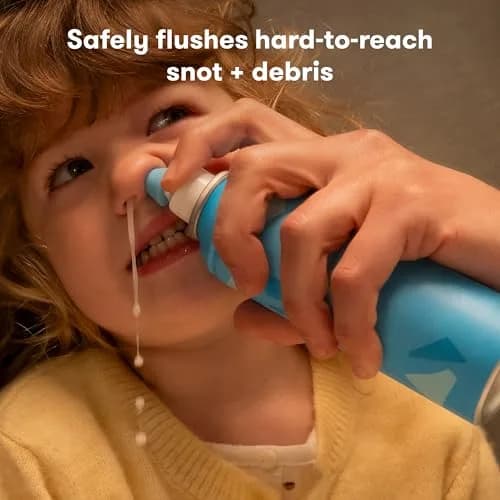 Frida Baby Saline Rinse for Toddler & Kids, Ages 2+, 148ml (5 Fl Oz) | Instant Congestion & Allergy Relief thumbnail 2