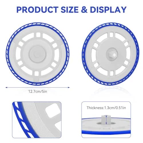Sgizoku T30 Pad Plate - 2 Pack | Vacuum Cleaner Mop Pad Holder Replacement for Ecovacs Deebot T30 Series & Yeedi M12 Pro+ thumbnail 2