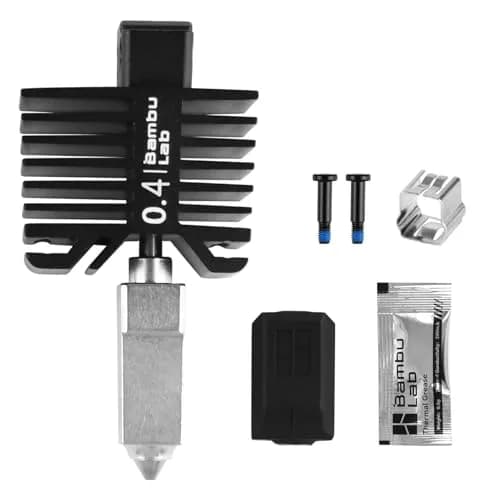COMTREE Hardened Steel Nozzle Assembly Hotend Kit 0.4mm for Bambu LAB X1/P1 Series (156 g) thumbnail 2