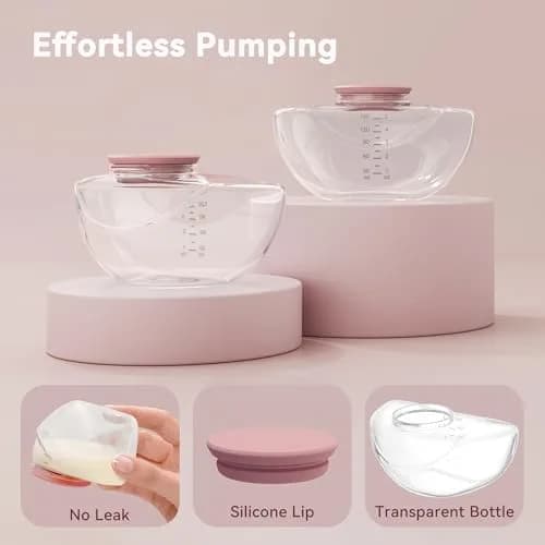 TOVVILD Breastmilk Pump Storage Bottles 2 Pack | Compatible with Momcozy M9, BPA-Free, 150ml, Portable thumbnail 4