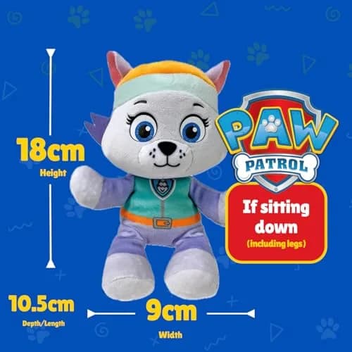 Ty Paw Patrol Everest Plush Toy 20cm | Soft, Collectible, Perfect Gift for Kids & Fans thumbnail 3
