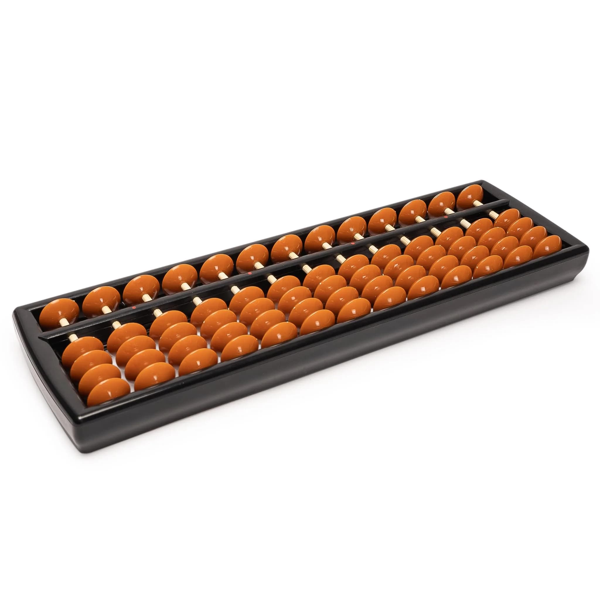 Yellow Mountain Imports Soroban Japanese Abacus, 13 Column, 24.5cm (9.7 in) | Montessori Math Tool for Kids