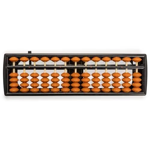 Yellow Mountain Imports Soroban Japanese Abacus, 13 Column, 24.5cm (9.7 in) | Montessori Math Tool for Kids thumbnail 4