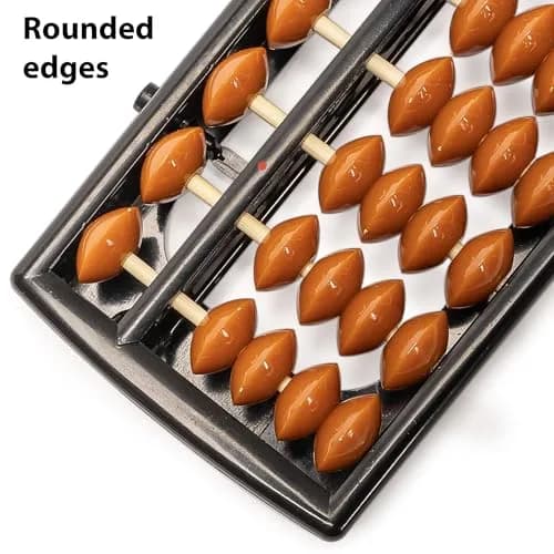 Yellow Mountain Imports Soroban Japanese Abacus, 13 Column, 24.5cm (9.7 in) | Montessori Math Tool for Kids thumbnail 3