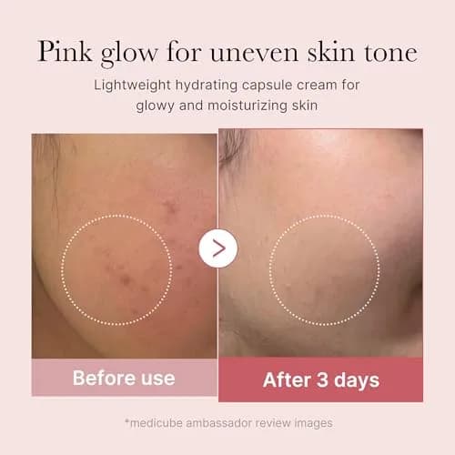 medicube PDRN Pink Collagen Capsule Cream 55g (1.94 oz) | Hydrates & Firms for Glass Skin thumbnail 4