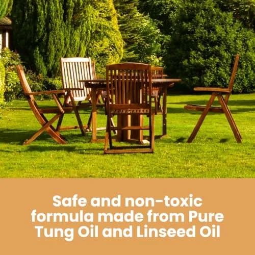 Furniture Clinic Teak Oil 5L | Restores & Protects Indoor & Outdoor Wood thumbnail 7