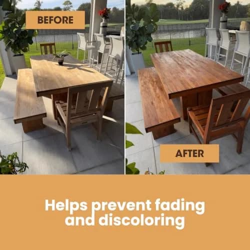 Furniture Clinic Teak Oil 5L | Restores & Protects Indoor & Outdoor Wood thumbnail 3