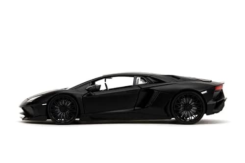 Jada Fast & Furious Shaw's Lamborghini Aventador SV – Die-Cast Vehicle, Opening Doors, Hood & Trunk, 1:24 Scale | Authentic Collectible Model thumbnail 6