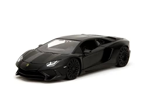 Jada Fast & Furious Shaw's Lamborghini Aventador SV – Die-Cast Vehicle, Opening Doors, Hood & Trunk, 1:24 Scale | Authentic Collectible Model thumbnail 7