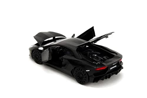 Jada Fast & Furious Shaw's Lamborghini Aventador SV – Die-Cast Vehicle, Opening Doors, Hood & Trunk, 1:24 Scale | Authentic Collectible Model thumbnail 2