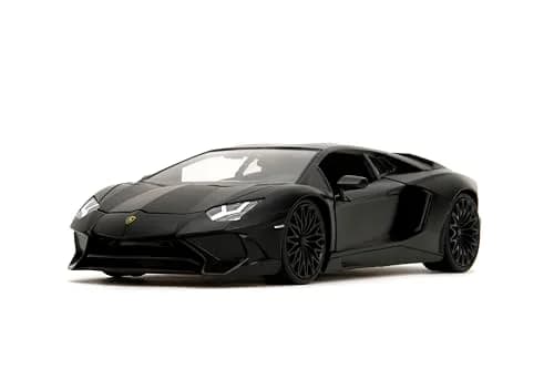 Jada Fast & Furious Shaw's Lamborghini Aventador SV – Die-Cast Vehicle, Opening Doors, Hood & Trunk, 1:24 Scale | Authentic Collectible Model thumbnail 3