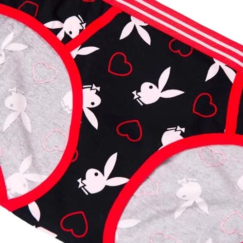 Playboy Pajama Lounge Sets in Silky Satin, Soft Jersey & Cotton | Comfortable & Stylish for Women thumbnail 5