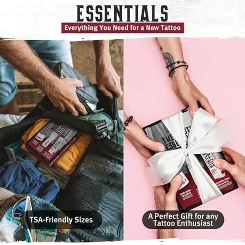 Hustle Butter Tattoo Aftercare Kit - Balm, Soap & Wrap | Hydrates & Protects New Ink thumbnail 3