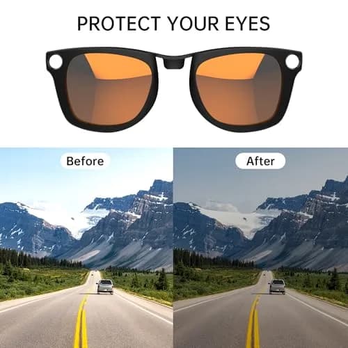 RCstyle Polarized Clip for Ray-Ban Meta Wayfarer Large 53-22 | Precise Fit & Polarized Protection thumbnail 4