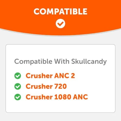 WC PadZ Crusher ANC 2 Replacement Earpads | Perfect Fit, Thick Comfort, Superior Sound (70-120 chars) thumbnail 2