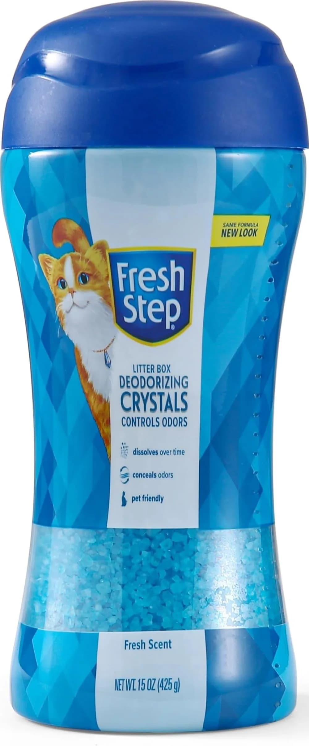 Fresh Step Summer Breeze Scented Cat Litter Deodorizing Crystals, 30 Oz - main product image