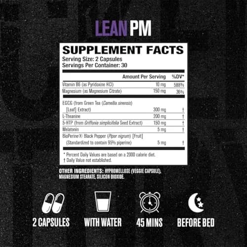Jacked Factory Burn-XT + Lean-PM Kit 120 Capsules | 24-Hour Body Composition & Metabolism Support Stack thumbnail 6