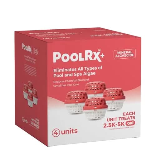 poolrx Pool Spa Water Treatment Algaecide 4-Pack | Up to 6-Month Algae Control for 2.5K-5K Gallons thumbnail 1