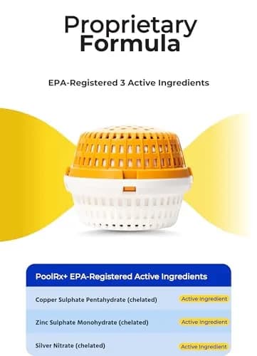 poolrx Pool Spa Water Treatment 4-Unit Pack | Up to 6-Month Algae Control for 5K-7.5K Gallons thumbnail 2