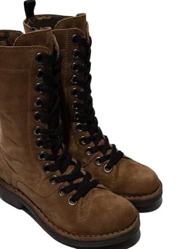 Fly London Nole176fly Fashion Boot, Elephant, US 10 | Casual Retro Style Leather Boot thumbnail 4