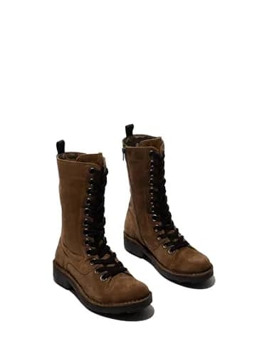 Fly London Nole176fly Fashion Boot, Elephant, US 10 | Casual Retro Style Leather Boot thumbnail 2