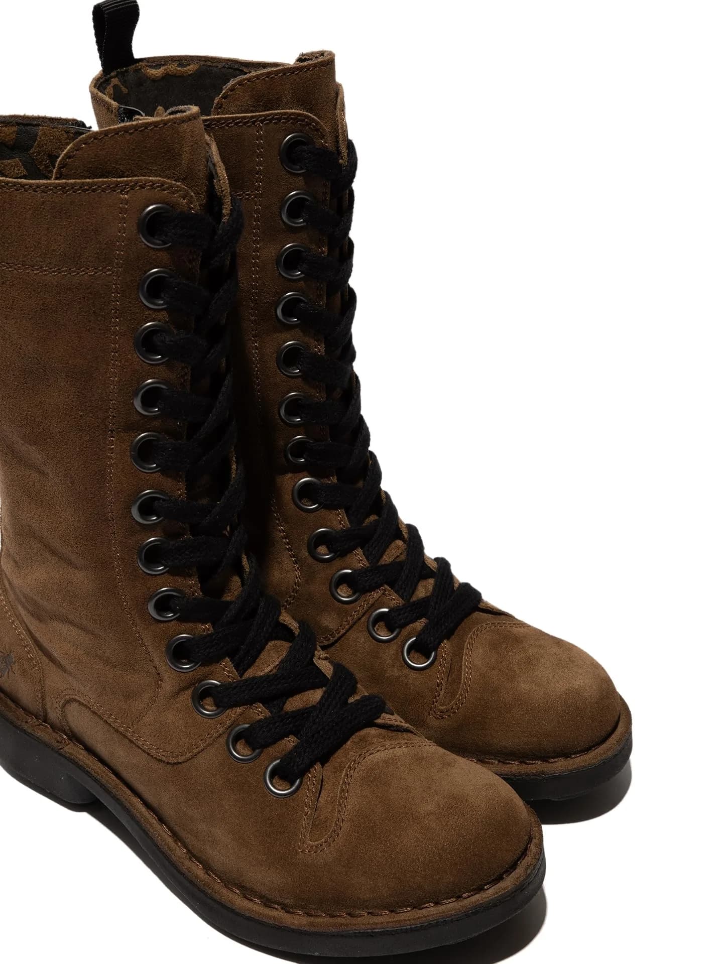 Fly London Nole176fly Fashion Boot, Elephant, US 10 | Casual Retro Style Leather Boot - view 4