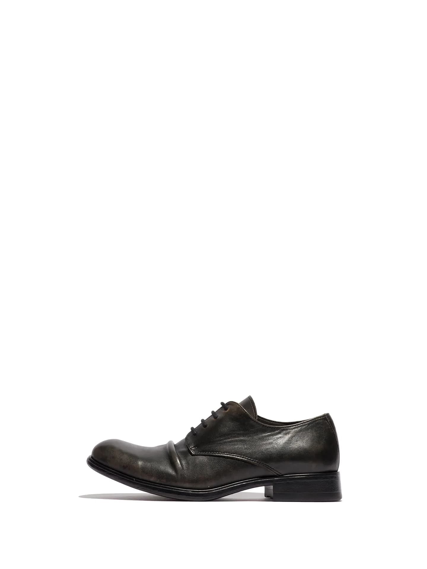 Fly London Mask576fly Shoes, Black, US 13 | Casual Oxford Leather Footwear