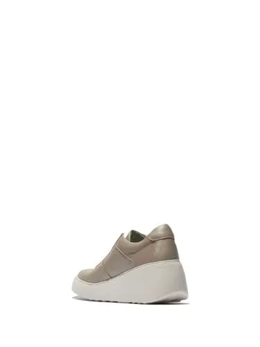Fly London Dipo638Fly Women's Silver 8-8.5 Casual Shoes | 2.5 Inch Wedge Heel Comfort thumbnail 3