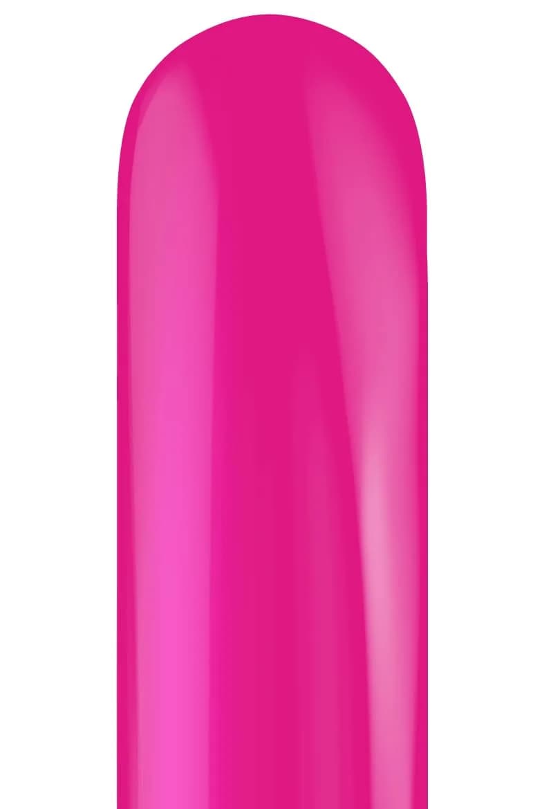 Tuf Tex Hot Pink Latex Twisting Balloons 260 Size | 50 Count for Balloon Animals & Sculptures
