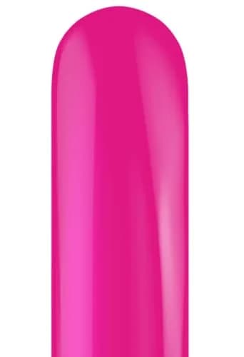 Tuf Tex Hot Pink Latex Twisting Balloons 260 Size | 50 Count for Balloon Animals & Sculptures thumbnail 1