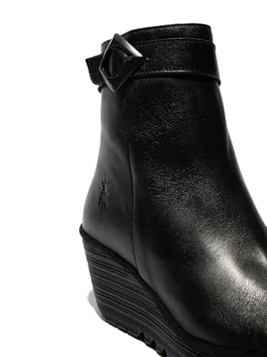 FLY London Women's Yuji596fly Chelsea Boot, black, US 9/9.5 | Stylish Casual Ankle Boot thumbnail 6