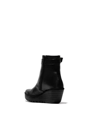 FLY London Women's Yuji596fly Chelsea Boot, black, US 9/9.5 | Stylish Casual Ankle Boot thumbnail 5