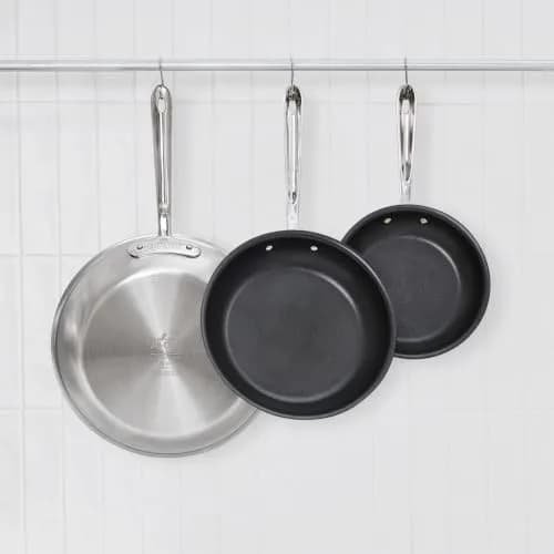 All-Clad D5® Pro Nonstick Stainless Steel 10" Frying Pan | Made in USA, Oven Safe to 500°F thumbnail 7