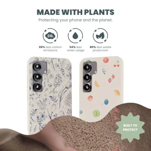 Pela Phone Case Compatible with Samsung Galaxy S25 Ultra | Eco Friendly, Supports Wireless Charging thumbnail 5