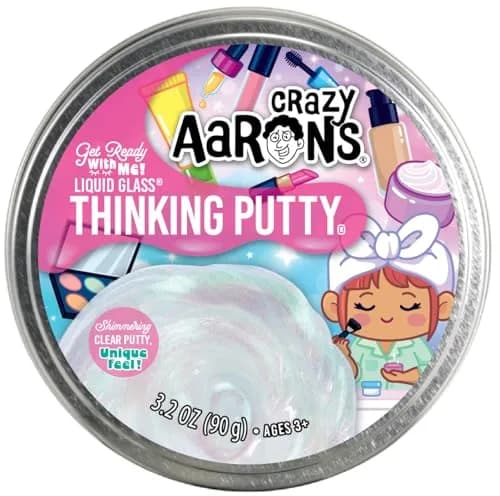Crazy Aaron's Get Ready with Me Thinking Putty 95ml (3.2 oz) | Sparkly Color-Shifting Toy thumbnail 1