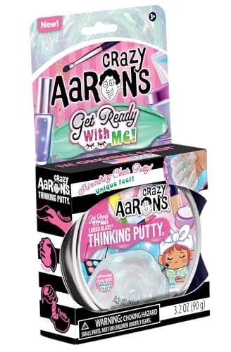 Crazy Aaron's Get Ready with Me Thinking Putty 95ml (3.2 oz) | Sparkly Color-Shifting Toy thumbnail 7